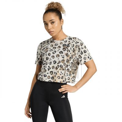 2. adidas Workout Essentials Print AOP W T-shirt JY4604