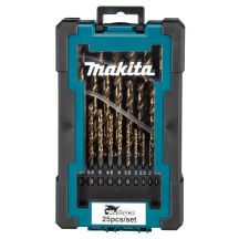 MAKITA HSS-G M-FORCE METAL DRILL SET 25 pcs. 1-13mm