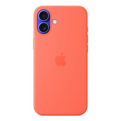 2. Apple iPhone 16 Plus Silicone Case with MagSafe - Tangerine