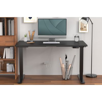 2. Digitus Electrically Adjustable Table Frame, Two Motors, 3-Stage, Black