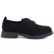 2. Women's black suede shoes Vinceza 62332