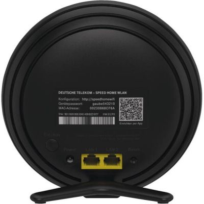 3. Telekom 40824613 Dual-band Ethernet Wireless Router (2.4 GHz/5 GHz) Black
