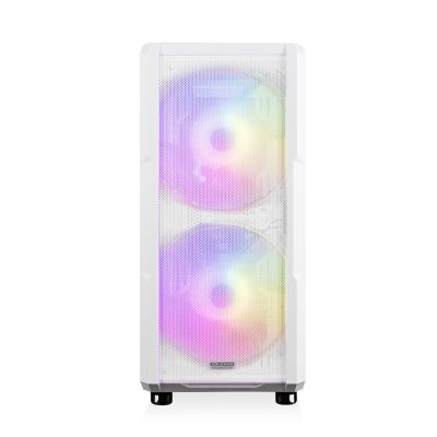 12. MODECOM VOLCANO AMIRANI ARGB WHITE COMPUTER CASE
