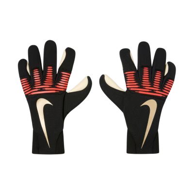 Nike Dynamic Fit Goalkeeper Gloves Black and Red IF8194 010