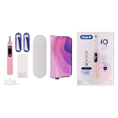 18. Oral-B iO Series 6 Pink Sand Luxe Edition Electric Toothbrush