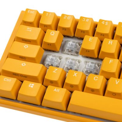16. Ducky One 3 MINI Yellow GATA-1746 RGB LED gaming keyboard - MX-Clear (US)