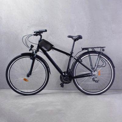 10. Wozinsky frame bike bag + detachable phone cover up to 6.5 "1.5l black (WBB7BK)