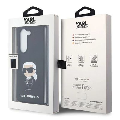 7. Karl Lagerfeld KLHCZFD5SNIKBCK Z Fold5 hardcase black/black Silicone Ikonik