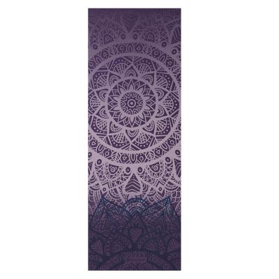 6. Gaiam Purple Lattice Yoga Mat 4 mm 64747