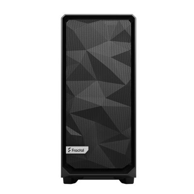 10. Fractal Design Meshify 2 Compact Black Solid Case