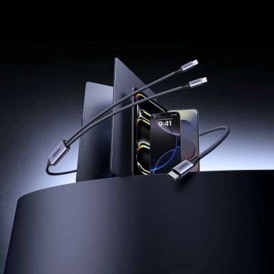 12. Ugreen 2in1 USB-C Cable - 2xUSB-C PD 140W 2m - Black