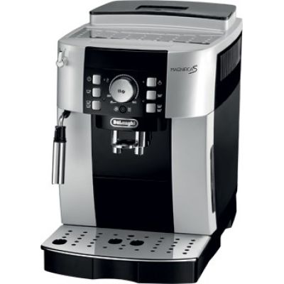 2. DeLonghi Magnifica ECAM 21.117.SB automatic espresso machine (1450W; silver)