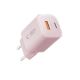 2. Tech-Protect NCM33W 2-port PD33W/QC3.0 wall charger - pink