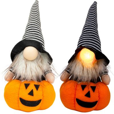 2. DECORATIVE PUMPKIN FIGURE 25CM LED HALLOWEEN ORANGE