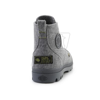 10. Palladium Pampa Hi Merino shoes 74377-027-M Gray