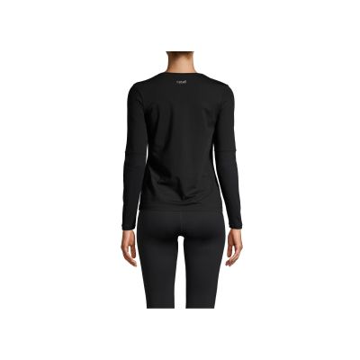 4. CASALL Essential Mesh Detail Long Sleeve T-shirt black