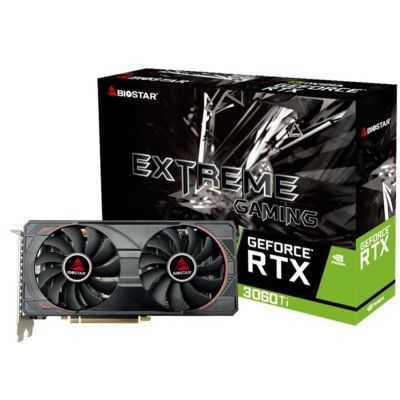 BIOSTAR GeForce RTX 3060 Ti 8GB Graphics Card