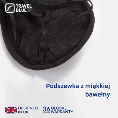 5. TRAVEL BLUE EYE MASK