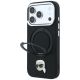 2. Karl Lagerfeld with Ring Stand 360 Karl Head Pin MagSafe Case for iPhone 18 Pro / 17 Pro - Black