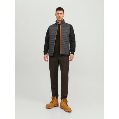7. Jack & Jones JJEMulti Bodywarmer Collar Noos M 12200684 Asphalt vest