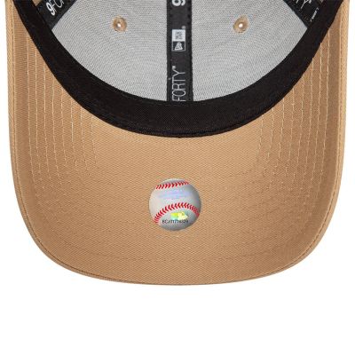 7. Women’s New Era 9FORTY MLB NY New York Yankees Baseball Cap Brown – 60471463