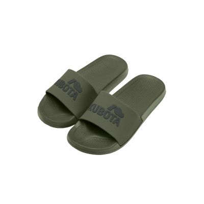 13. Kubota basic khaki pool slippers K0000-101-003-19-1