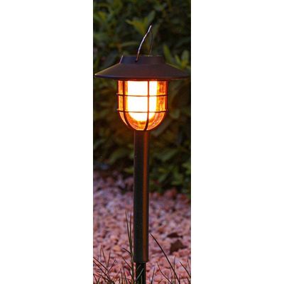 10. SOLAR LAMP FLAME EFFECT 2IN1 6LED SMD