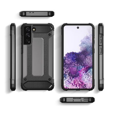 4. Hybrid Armor case for Samsung Galaxy S23 armored hybrid cover blue