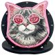 10. Nimmy Cool&Cute 2.0 Chinchila Magnetic Pendant - Pink