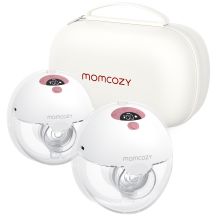 Momcozy M5 Double Breast Pump Red