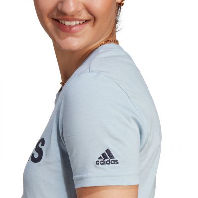 4. adidas Loungewear Essentials Slim Logo Tee adidas W IM2832