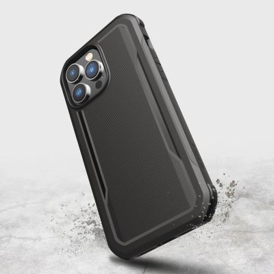 8. Raptic X-Doria Fort Case iPhone 14 Pro Max with MagSafe armored cover black
