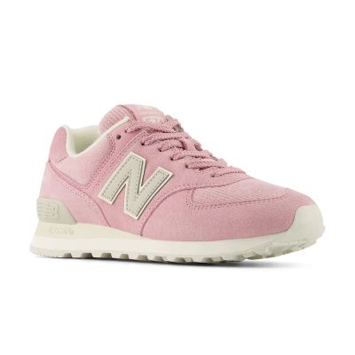 3. New Balance WL574 pink Lifestyle women's sneakers (WL574CSP)