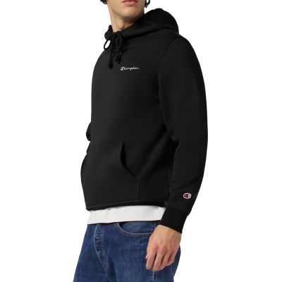 4. Champion Hooded Sweatshirt Men's Black 221790 KK001