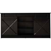 Chest of drawers 160x80x35 GRANERO black/black finish