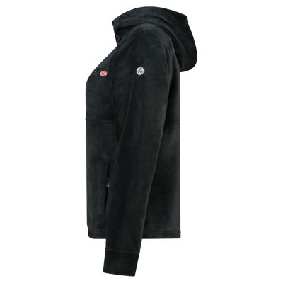 6. Geographical Norway ULOTTA BLACK LADY 047-1 Women's Fleece Jacket (WZ8181F/GN-BLACK)