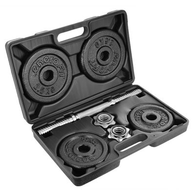 38. CAST IRON DUMBBELL 10 KG ENERO FIT CASE