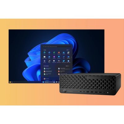 241. HP EliteDesk 8 SFF G1i AI Intel Core Ultra 5 235 16GB DDR5-SDRAM 512GB SSD Windows 11 Pro PC AI PC Black