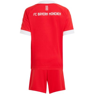 10. adidas FC Bayern 25/26 Home red JN8510 kids' sports set