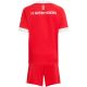 10. adidas FC Bayern 25/26 Home red JN8510 kids' sports set