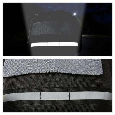 12. Wozinsky Bike Pannier Bag with Shoulder Strap 13L Black (WBB1BK)