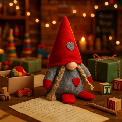 8. SANTA CLAUS JUTA GIRL 14CM