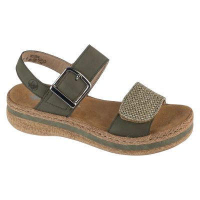 Rieker Sandals V0951-54 Green 37
