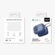 14. AmazingThing Titan Pro Mag Case Clear for AirPods Pro 3 - Blue