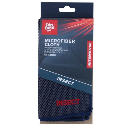 3. MICROFIBER CLEANING CLOTH INSECT REMOVAL 40x40CM DIRT DEVIL