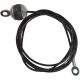 Atlas Cable 249 cm with Rubber Stopper and Eyelet