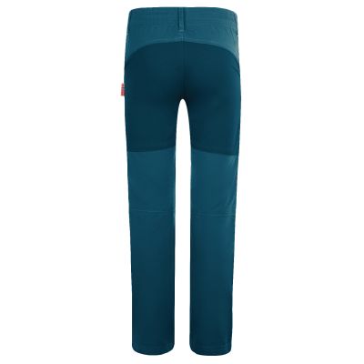 2. Trekking Trousers for Children, Boys/Girls Trollkids Kids Hammerfest Pants PRO Slim Fit Petrol (857-156)