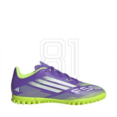 8. Adidas F50 Club TF Mid Jr JI0039 football boots