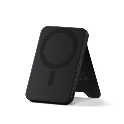 6. Satechi OntheGo Powerbank 5K - Magnetic Powerbank with Stand 5k mAh Compatible with MagSafe and Qi2 (Black)