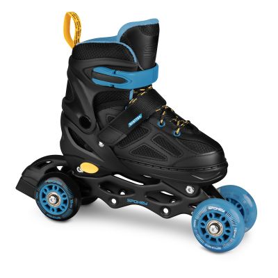 5. Spokey Quattro 4IN1 SPK-943433 inline skates size 34-37 BK/DBL